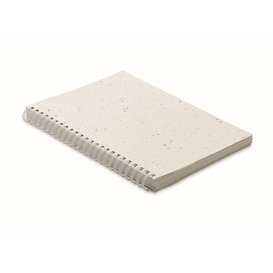 DIN A5 Notizbuch Samenpapier