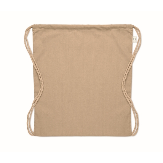 Beutel mit Kordelzug recycelt