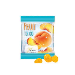 Minitüte, 15 g, Folie weiß, Trolli Vitamin Fruchtgummi