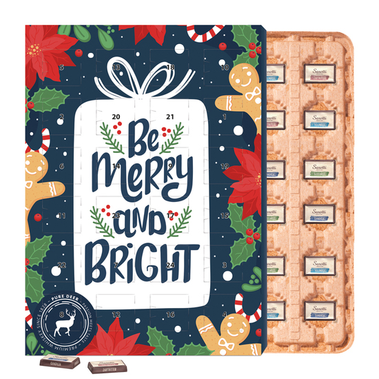 Marken Wand Adventskalender ECO, Sarotti Täfelchen