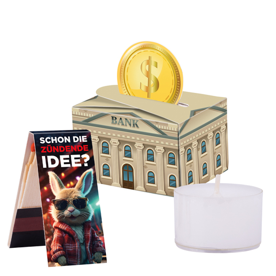 Geschenkbox Mini rund, Teelicht