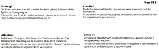 AQUA Sportflasche Tritan Frost