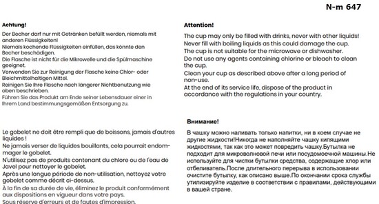 RICKY Doppelwandiger Becher