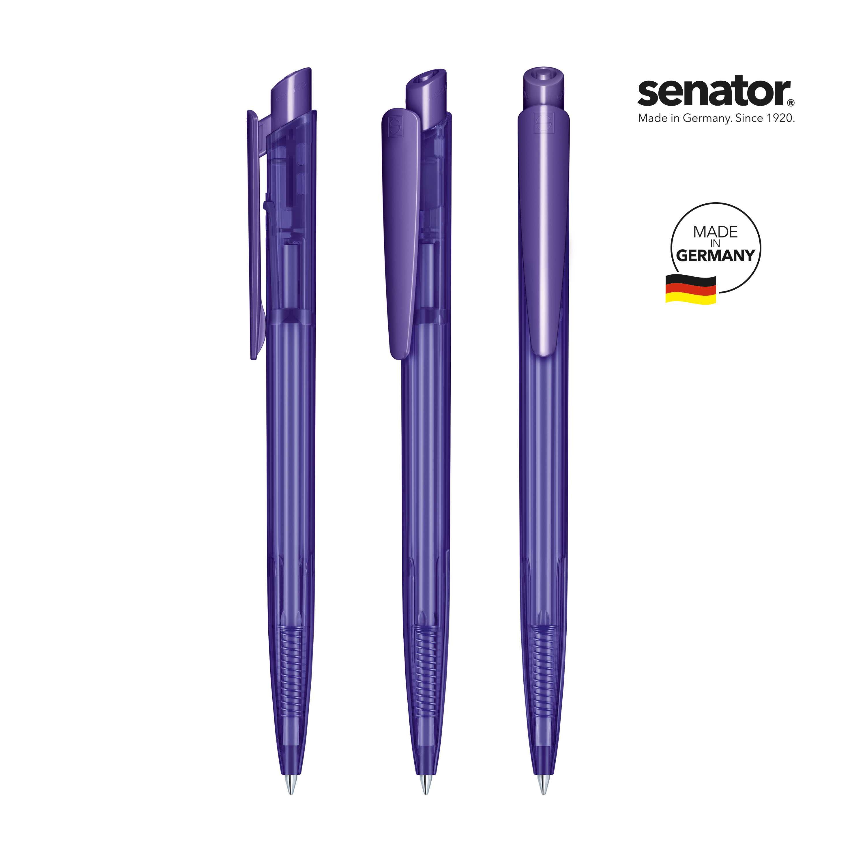 senator Dart Clear  Druckkugelschreiber