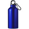 Oregon 400 ml RCS-zertifizierte Trinkflasche aus recyceltem Aluminium mit Karabinerhaken