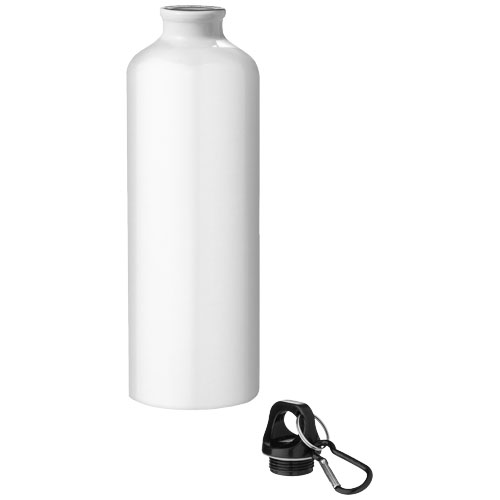 Oregon 770 ml RCS-zertifizierte Trinkflasche aus recyceltem Aluminium mit Karabinerhaken