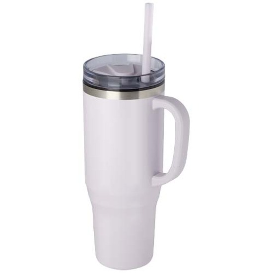 Melbourne 1200 ml RCS-zertifizierter Isolierbecher mit Strohhalm