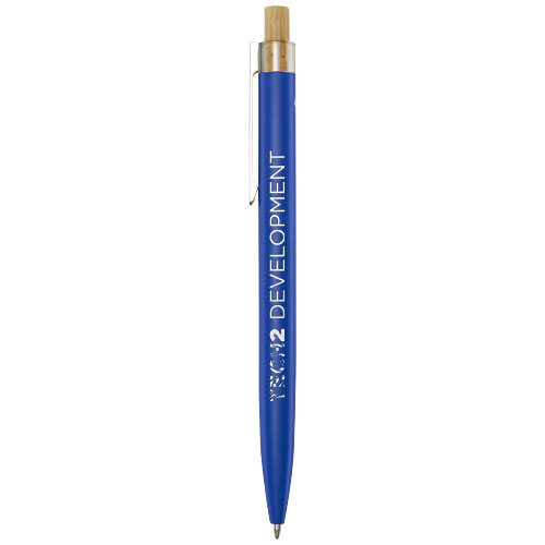 Nooshin Kugelschreiber aus recyceltem Aluminium (blaue Mine)