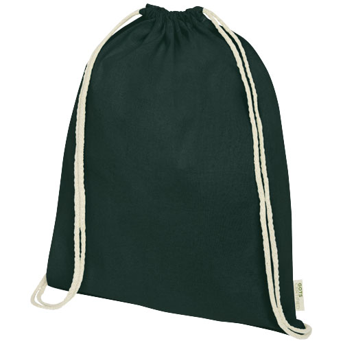 Orissa 100 g/m² Turnbeutel aus Bio-Baumwolle 5L