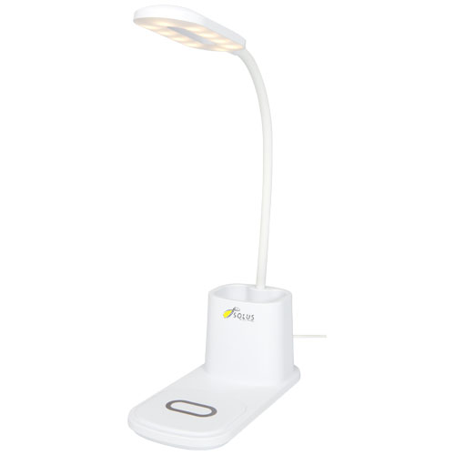 Bright Schreibtischlampe und Organizer mit kabellosem Ladegerät