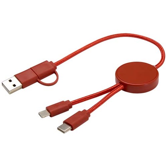Citala 30 cm 5-in-1 Kabel aus recyceltem Kunststoff für Datenübertragung und 27W Schnellladung