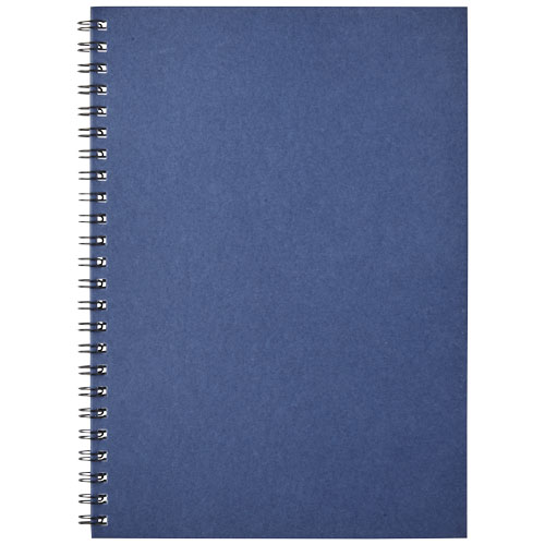 Desk-Mate® A5 recyceltes farbiges Notizbuch mit Spiralbindung