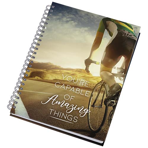 Desk-Mate® A5 Hardcover Tagebuch, undatiert