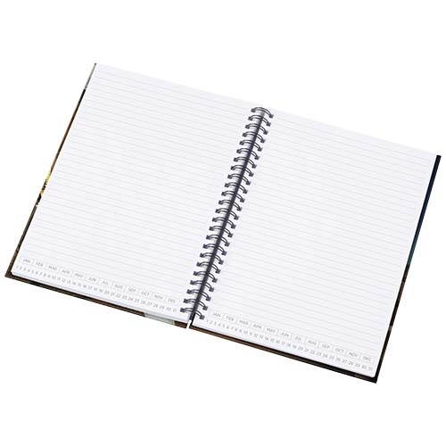 Desk-Mate® A5 Hardcover Tagebuch, undatiert