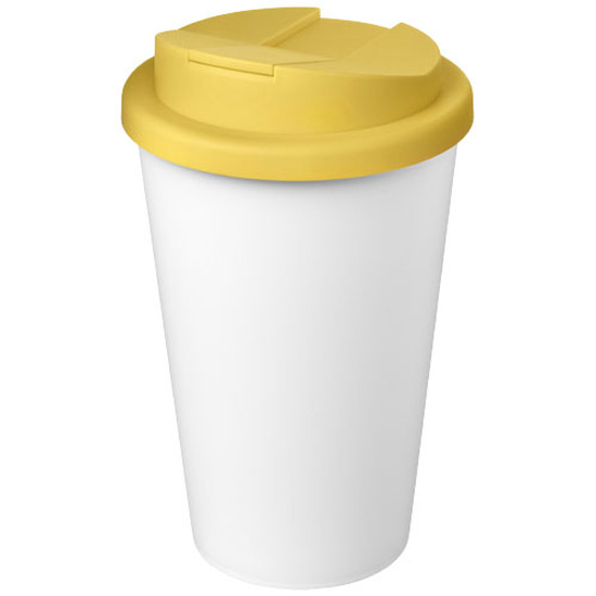 Americano® Eco 350 ml recycelter Becher mit auslaufsicherem Deckel