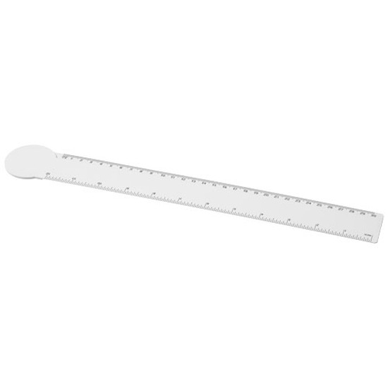 Tait 30 cm kreisförmiges Lineal aus Recycling-Kunststoff
