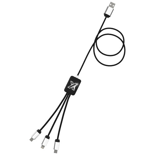 SCX.design C17 Easy to Use Ladekabel mit Leuchtlogo
