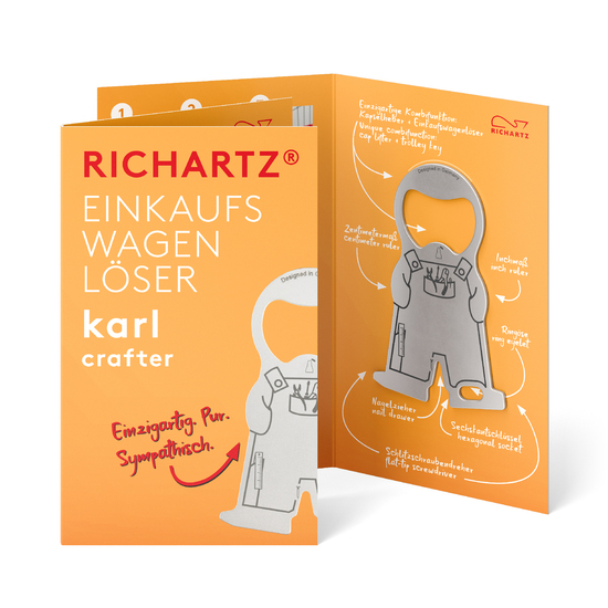 RICHARTZ® EINKAUFSWAGENLÖSER karl crafter