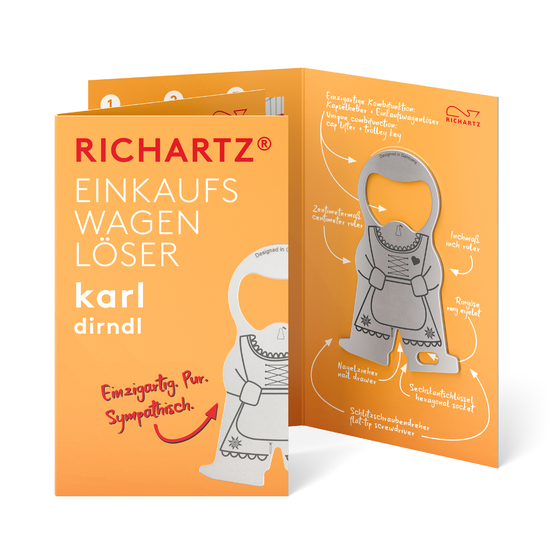 RICHARTZ® EINKAUFSWAGENLÖSER karl dirndl