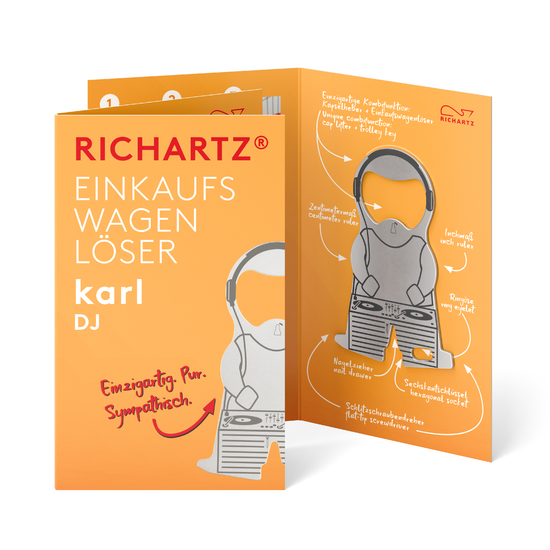 RICHARTZ® EINKAUFSWAGENLÖSER karl dj