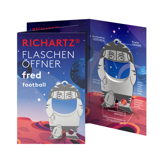 RICHARTZ® FLASCHENÖFFNER fred football