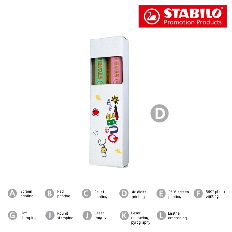 STABILO woody duo Farbstift 2er-Set