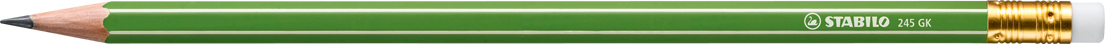 STABILO GREENgraph Grafitstift mit Radiergummi
