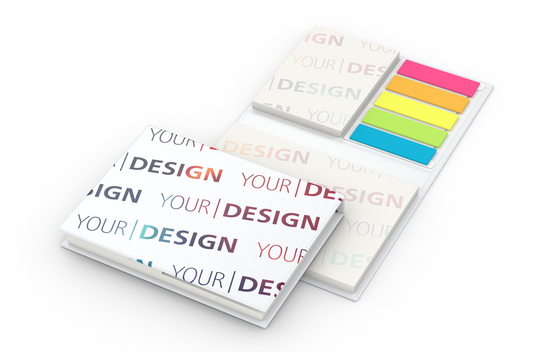 Haftnotiz-Set Brüssel Individuell Cover-Star Recycling-Matt, 50/50 Blatt