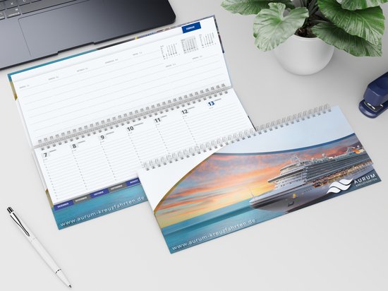 Tisch-Querkalender Master Register Cover-Star Bestseller