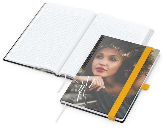 Notizbuch Match-Book White A5 Cover-Star Bestseller