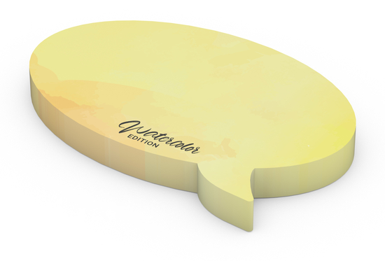 Haftnotiz Form 100 × 72, 100 Blatt