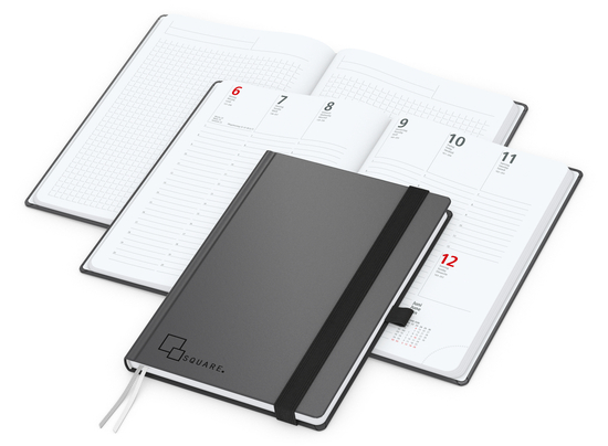 Wochenplaner Vision-Hybrid White Bestseller inkl. Prägung