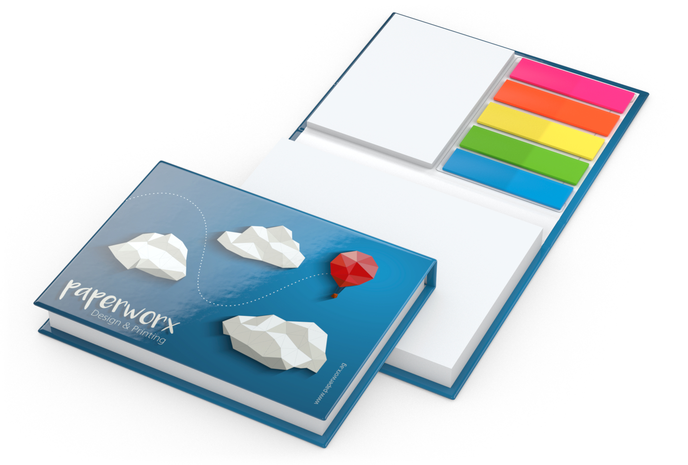 Haftnotiz-Set Paris White Bookcover Bestseller, 100/25 Blatt