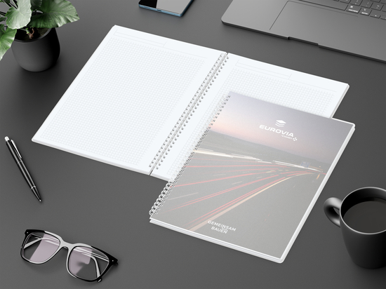 Notizbuch Bizz-Book Polyprop Bestseller, A4-Plus