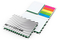 Haftnotiz-Set Budapest Bookcover White Bestseller, gloss-individuell, Farbschnitt grün