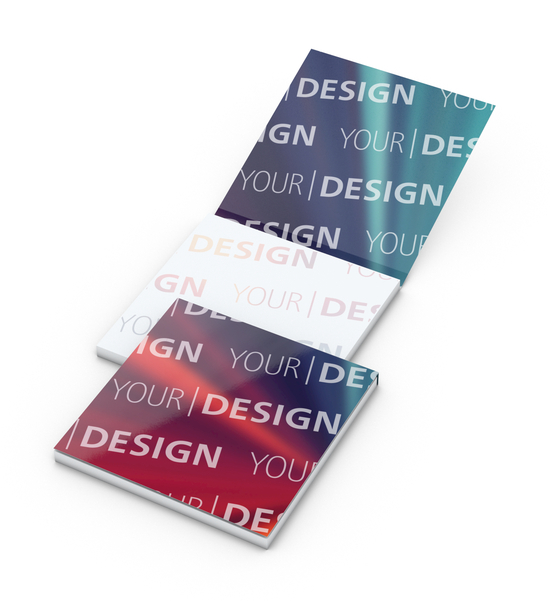 Haftnotiz Cover Karton Individuell 72 × 72 Bestseller, gloss-individuell