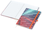 Notizbuch Match-Book White Bestseller, A4, Cover-Star, matt-individuell, orange