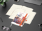 Wochenplaner Match-Hybrid Creme Bestseller, Cover-Star gloss, orange