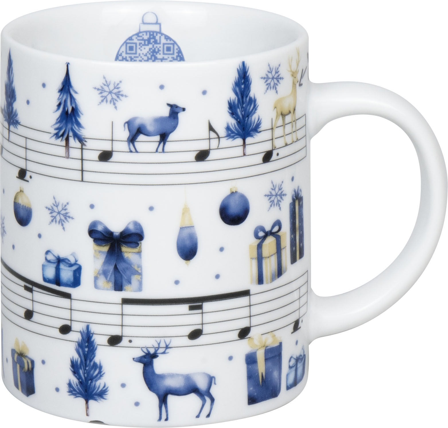 KÖNITZ Porzellan Becher / Tasse Silent Night