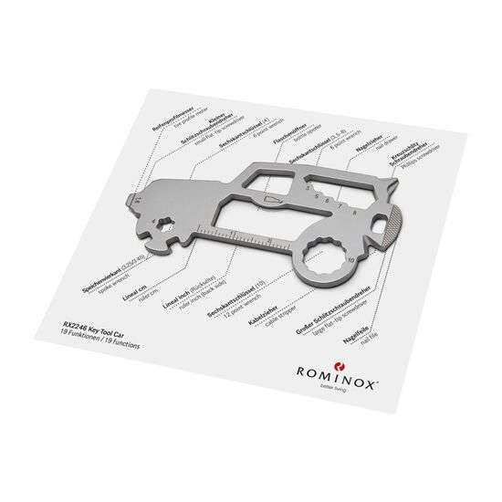 ROMINOX® Key Tool SUV (19 Funktionen) Werkzeug 2K2101e