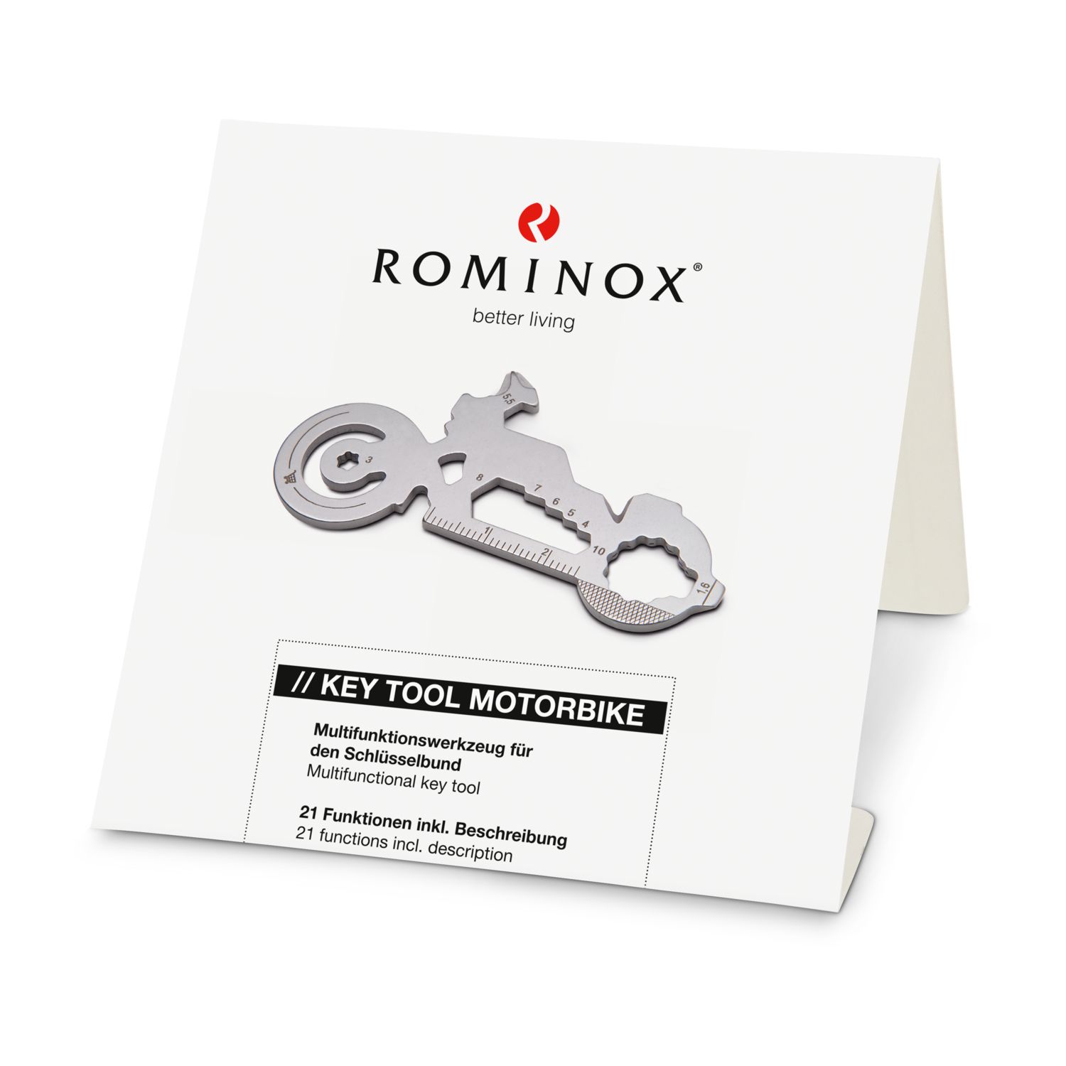 ROMINOX® Key Tool Motorbike (21 Funktionen) Merry Christmas 2K2102d