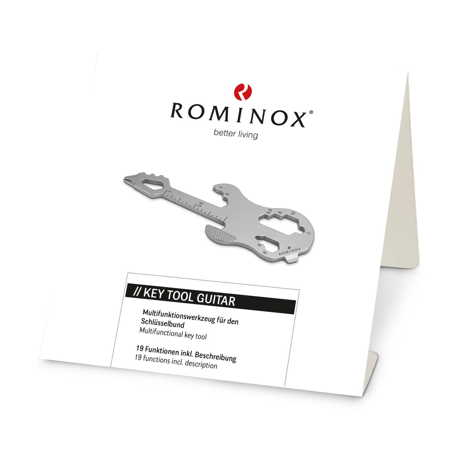 ROMINOX® Key Tool Guitar (19 Funktionen) Happy Father's Day 2K2104k