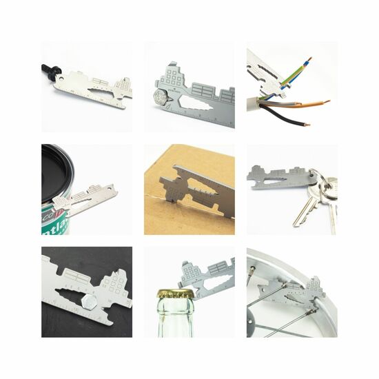 ROMINOX® Key Tool Cargo Ship (19 Funktionen) Große Helden 2K2106f