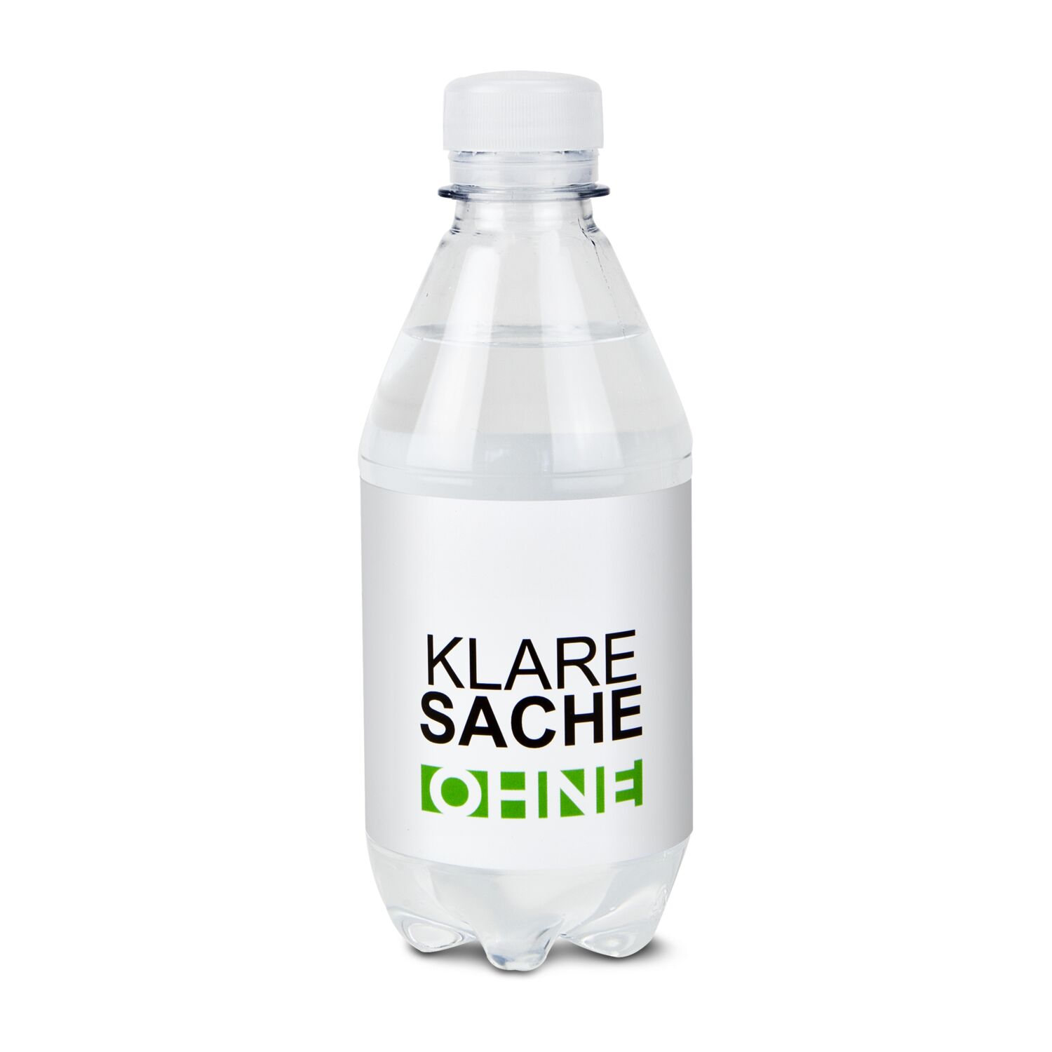 330 ml PromoWater - Mineralwasser, still - Eco Papier-Etikett 2P001P