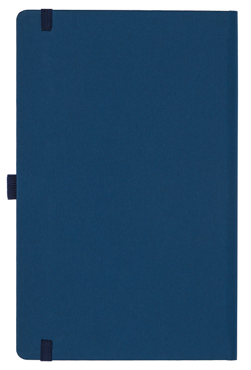 Notizbuch Style Medium im Format 13x21cm, Inhalt blanco, Einband Fancy in der Farbe Royal Blue