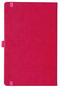 Notizbuch Style Medium im Format 13x21cm, Inhalt blanco, Einband Slinky in der Farbe Pink