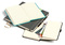 Notizbuch Style Medium im Format 13x21cm, Inhalt kariert, Einband Fancy in der Farbe Black