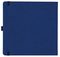 Notizbuch Style Square im Format 17,5x17,5cm, Inhalt liniert, Einband Slinky in der Farbe Ultramarine