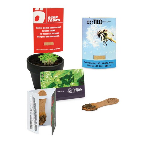 Pflanz-Stick mit Samen - Basilikum