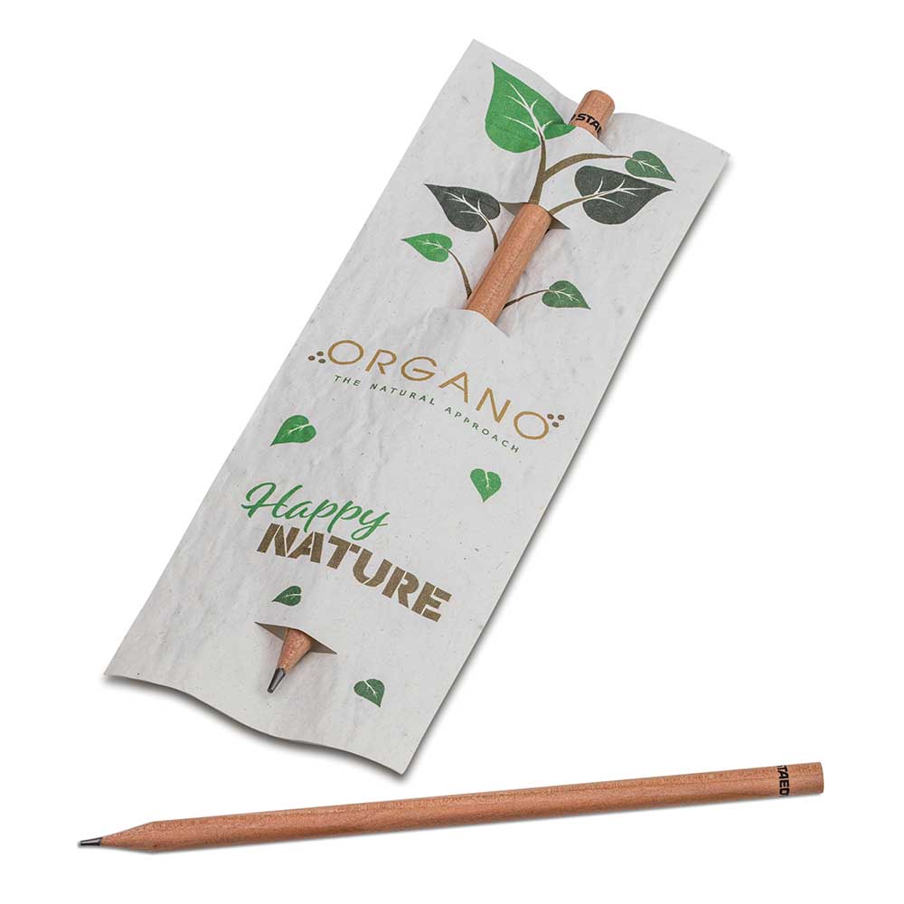 Bleistift im Samenpapieretui - Basilikum, Druck 4/4-c